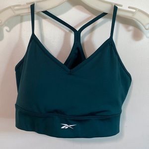 Emerald Green Reebok Sports Bra